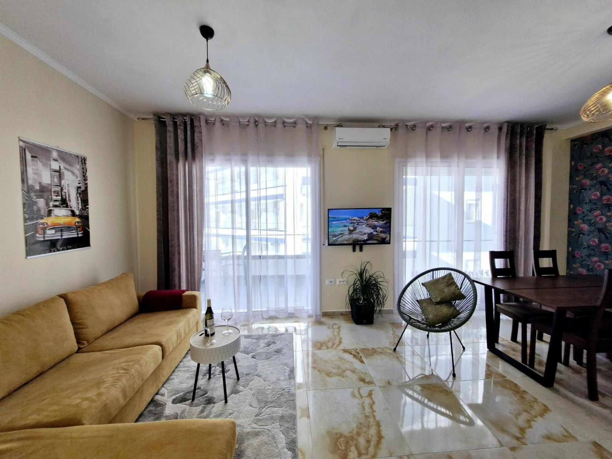Апартаменти Sunset Vista Retreat Вльора Екстер'єр фото