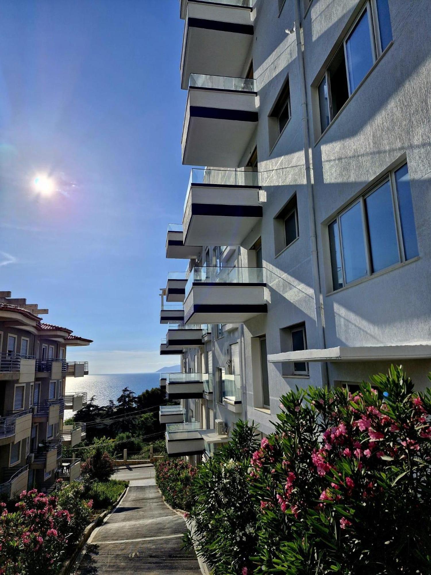 Апартаменти Sunset Vista Retreat Вльора Екстер'єр фото